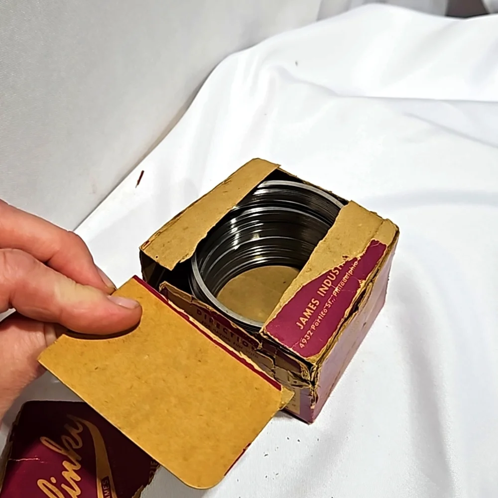 Vintage, Original, 1947, Metal, Slinky, Original Box, Collectible, Toy, Coil